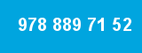 978 889 71 52 978 889 71 52